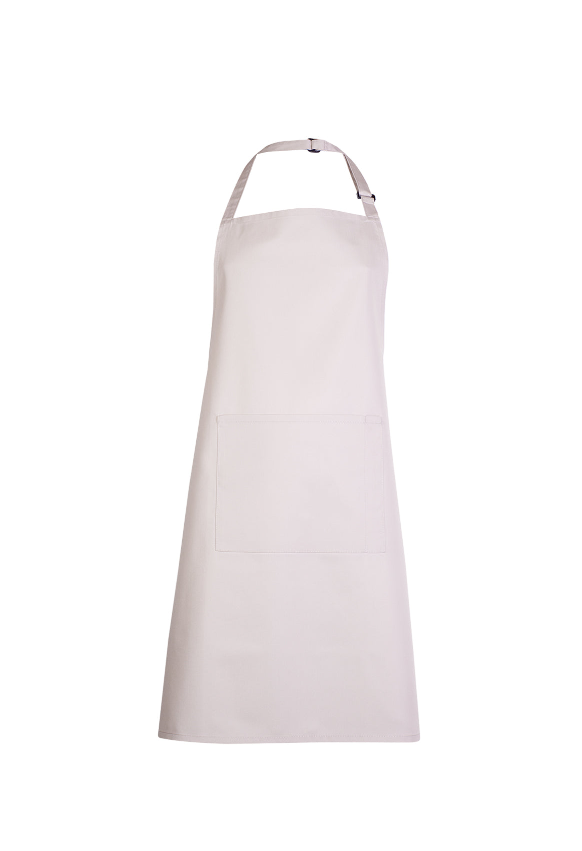 Uneek Bib Apron with Pocket in Natural