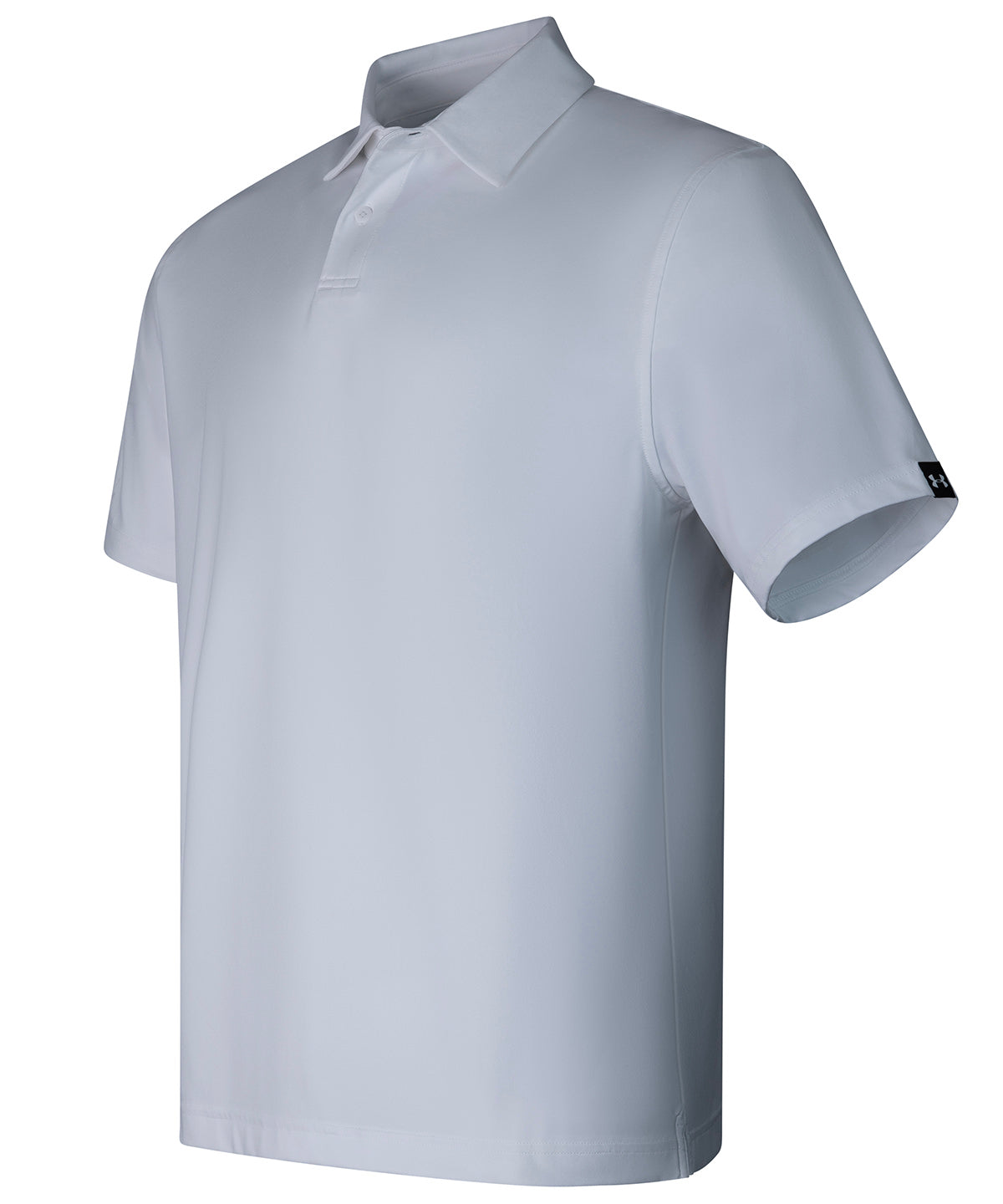 Under Armour Golf UA T2G polo LB in White, front view