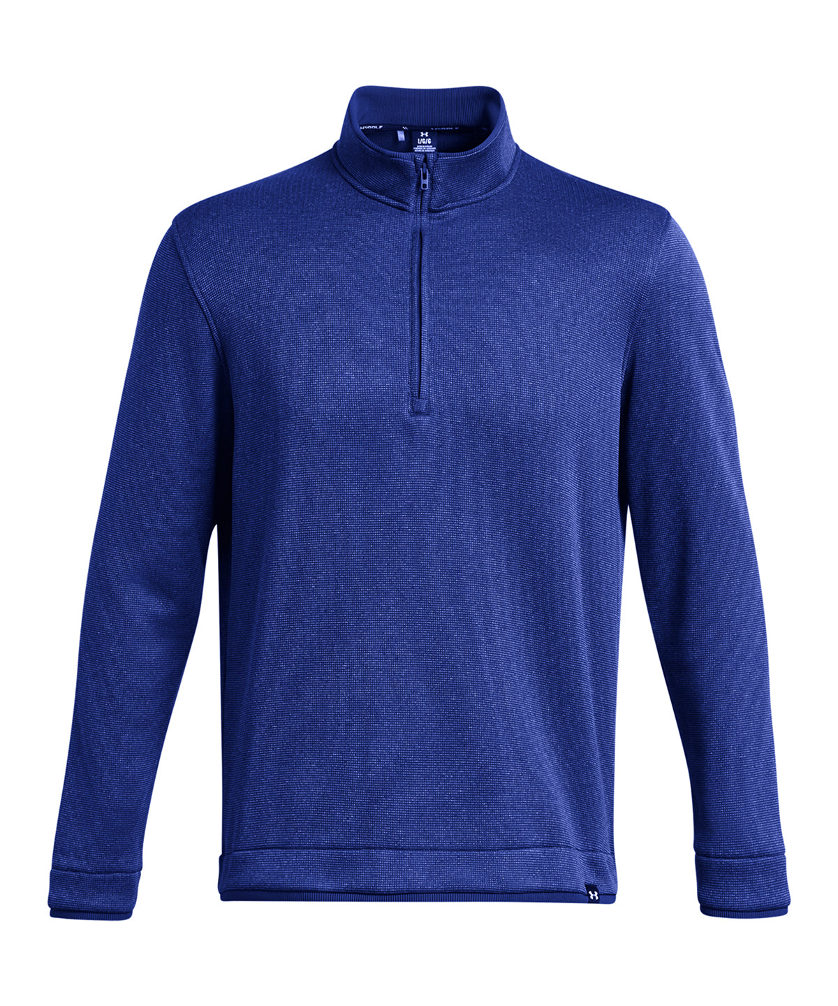 Under Armour Golf UA storm sweaterfleece QZ LB in Royal, front view