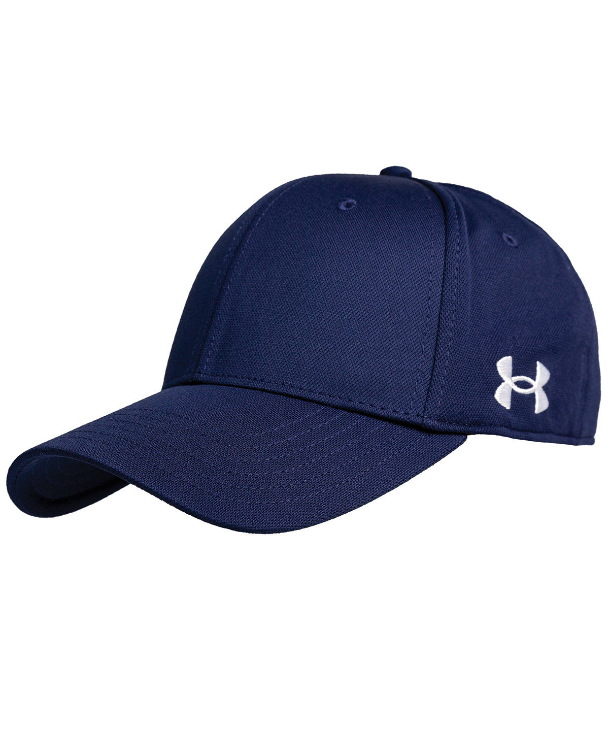 Under Armour Golf UA team blitzing cap in Midnight Navy, front view