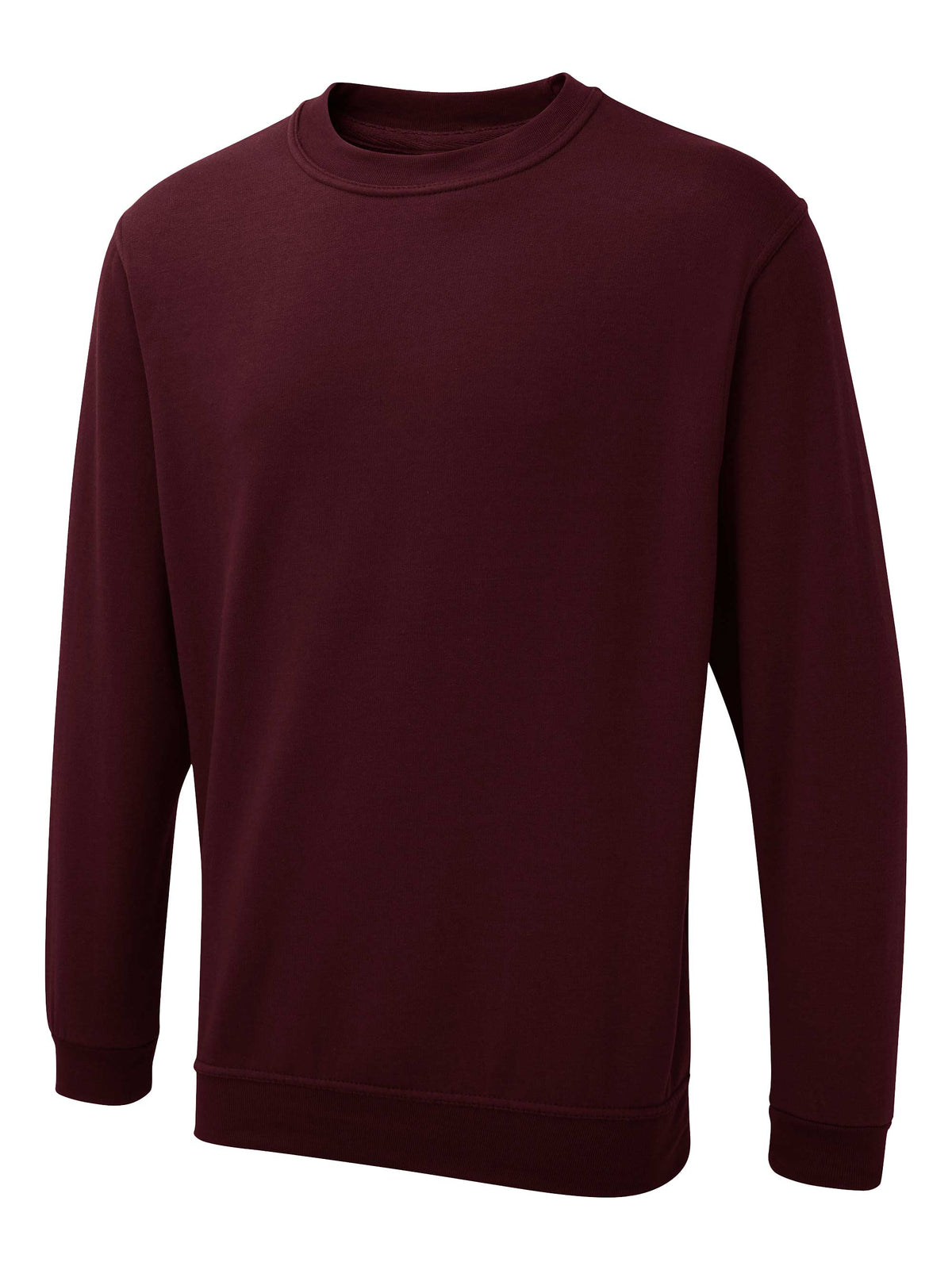 Uneek The UX Sweatshirt in Maroon