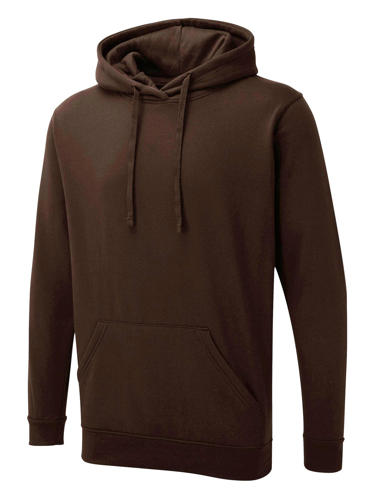 Uneek The UX Hoodie in Brown