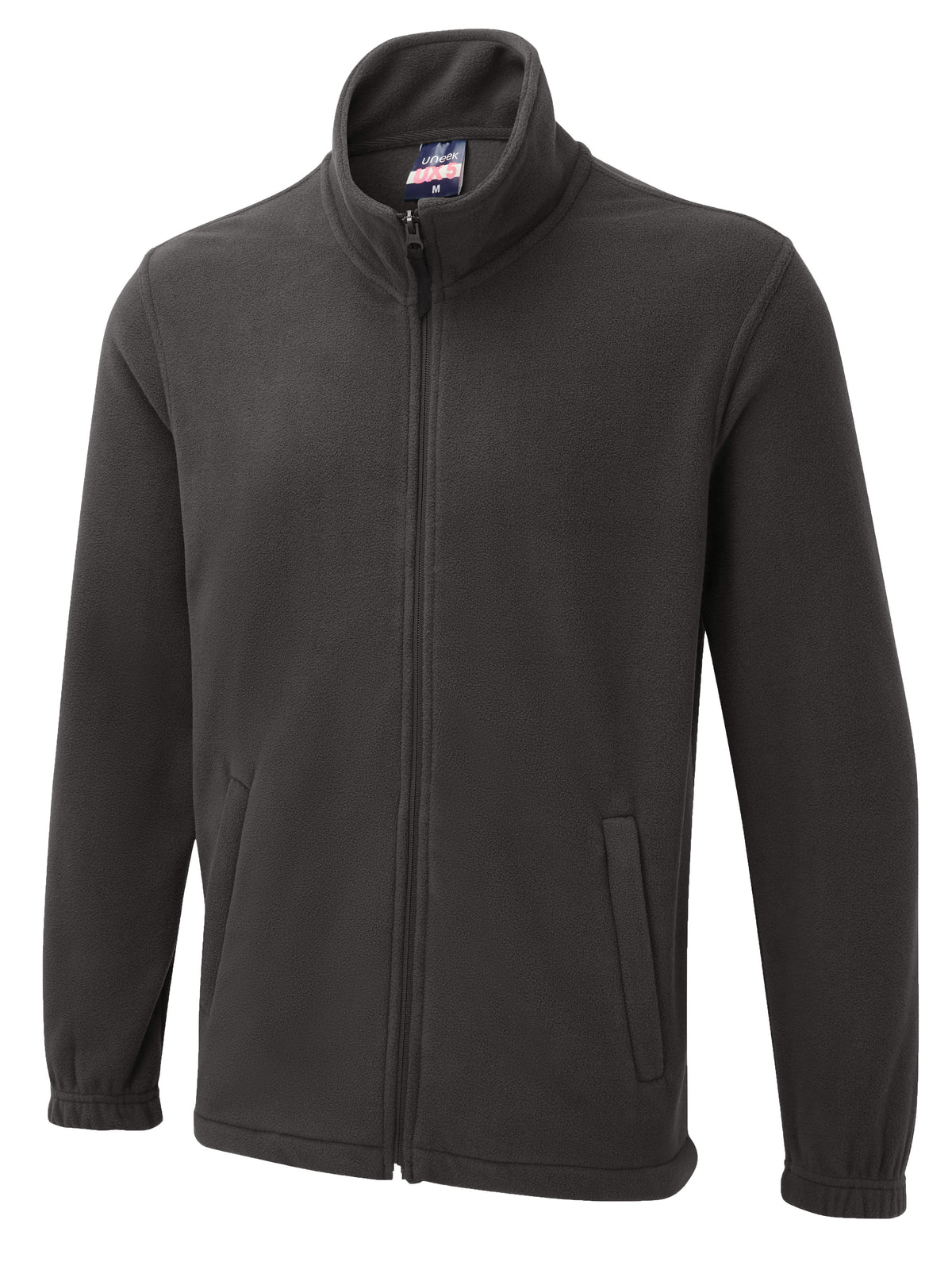 Uneek The UX Full Zip Fleece in Charcoal