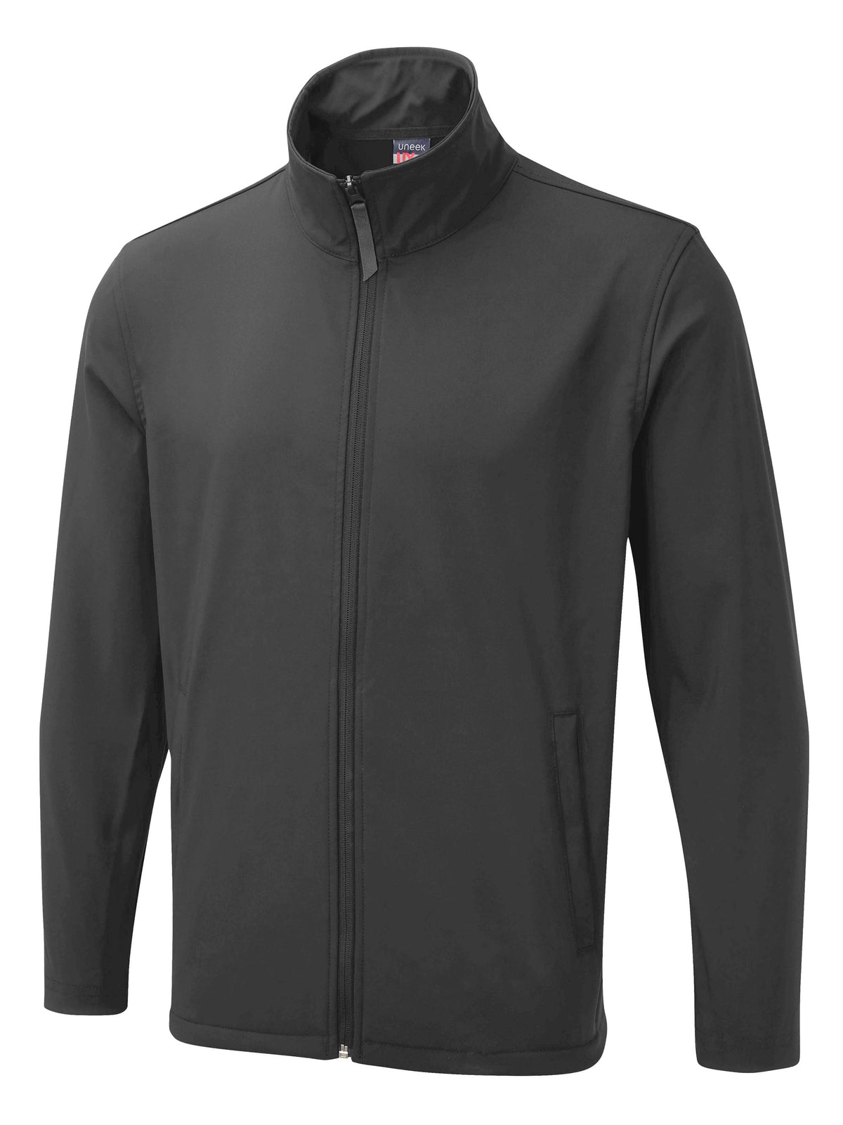 Uneek The UX Printable Soft Shell Jacket in Charcoal