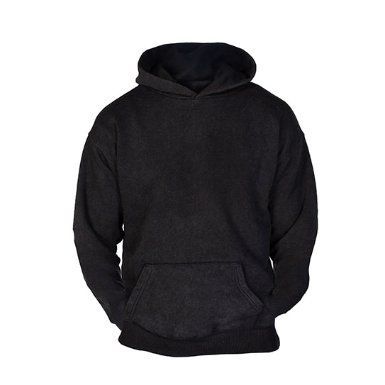 Cotton Ridge W76 Gemini Oversized Hoodie in Vintage Black