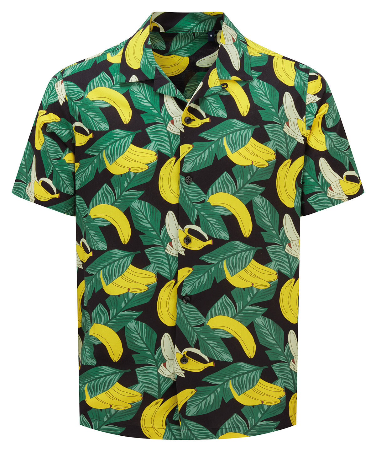 Wombat Men's shirt in Black/Yellow†, front view