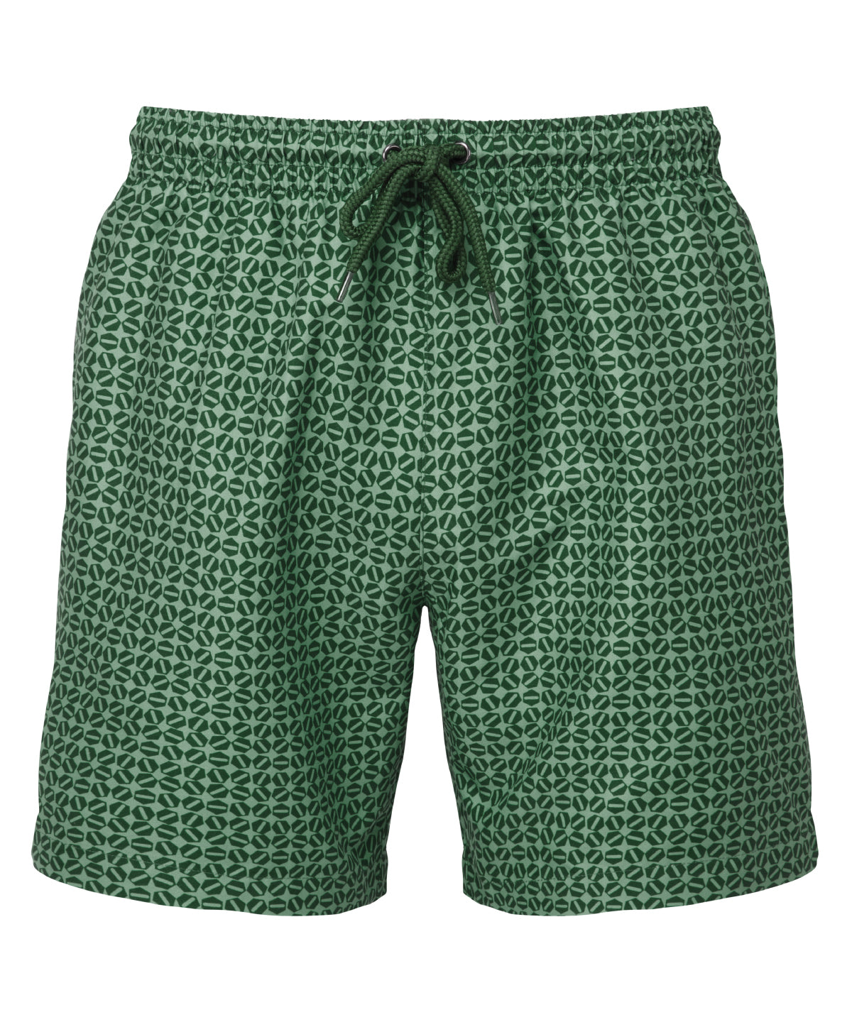 Wombat Men's swim shorts in Green/Green, front view