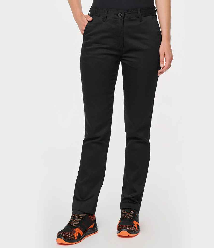 WK Designed To Work Ladies Day to Day Trousers in Black