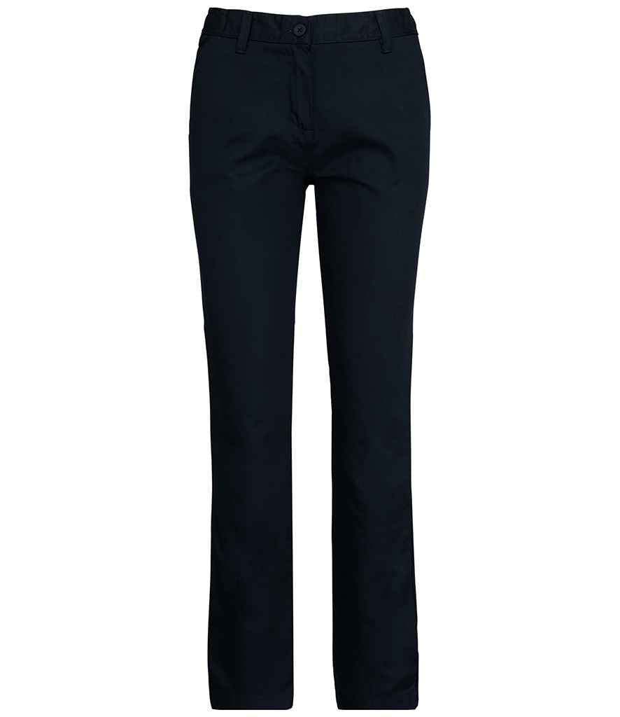 WK Designed To Work Ladies Day to Day Trousers in Navy, front view