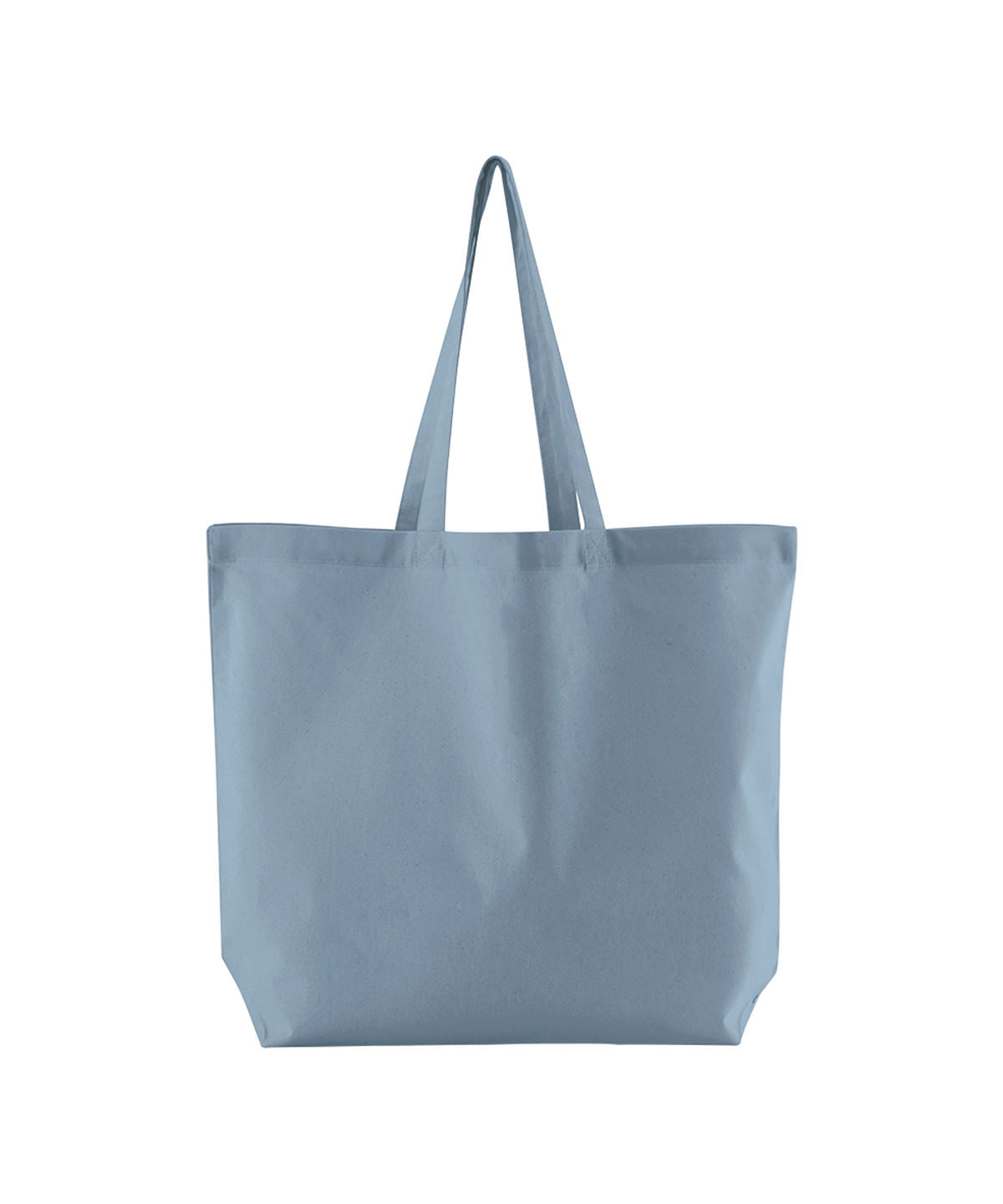 Westford Mill Organic cotton InCo. maxi bag for life in Dusty Blue, front view