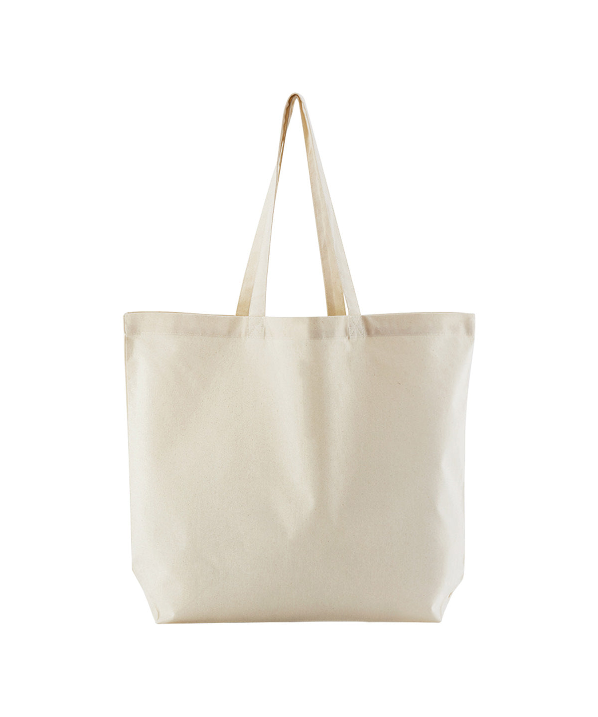 Westford Mill Organic cotton InCo. maxi bag for life in Natural, front view