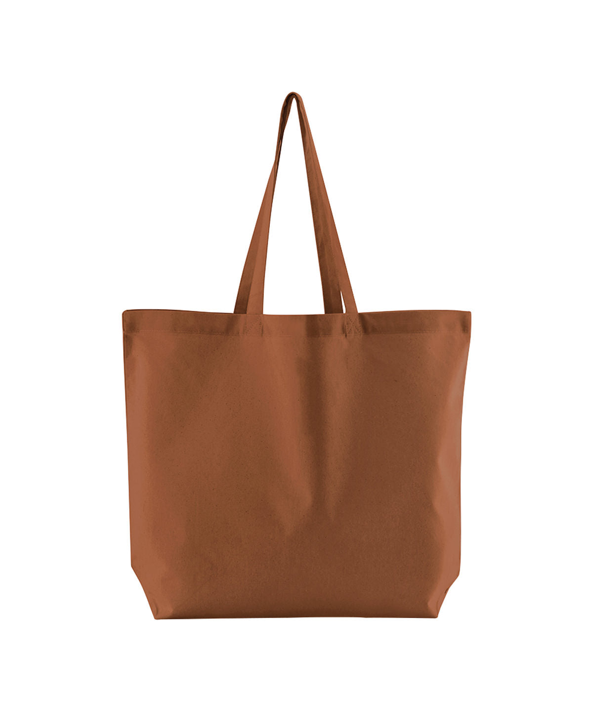Westford Mill Organic cotton InCo. maxi bag for life in Terracotta, front view