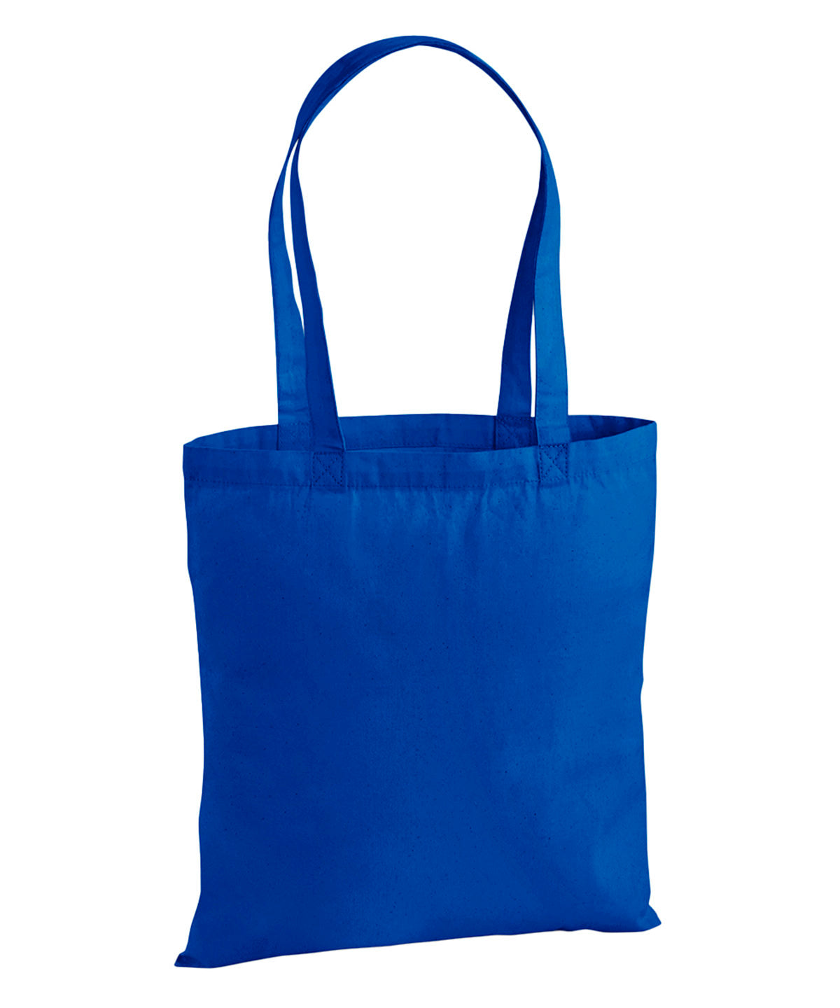 Westford Mill Premium Cotton tote in Bright Royal, front view