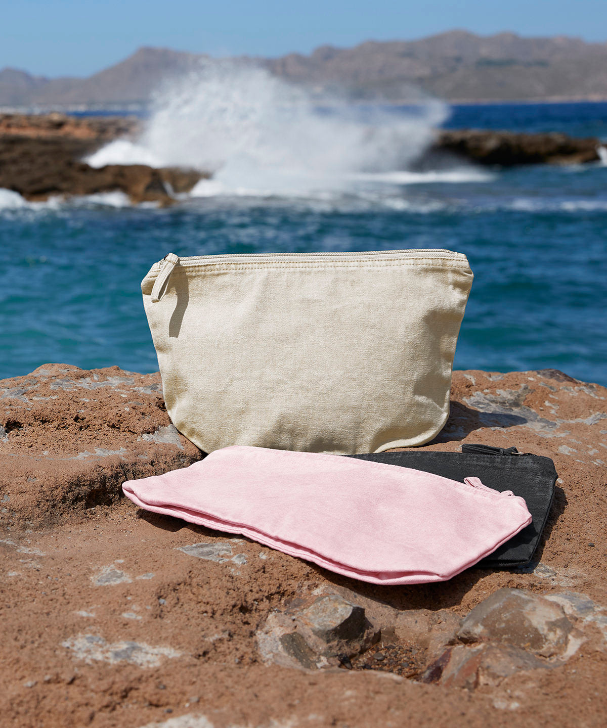 Westford Mill Garment-dyed accessory bag, lifestyle photo
