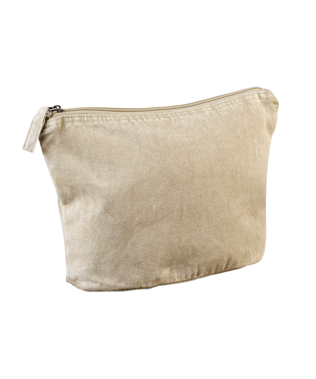 Westford Mill Garment-dyed accessory bag in Vintage Sand, front view
