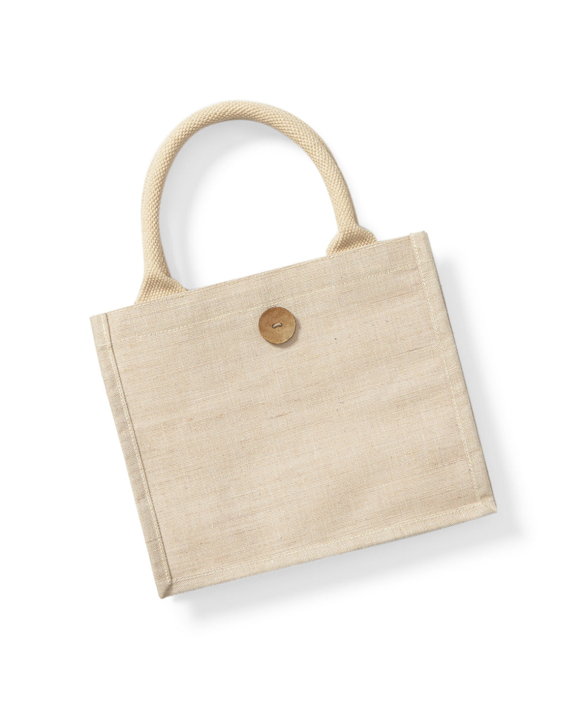 Westford Mill Juco mini gift bag in Natural, front view