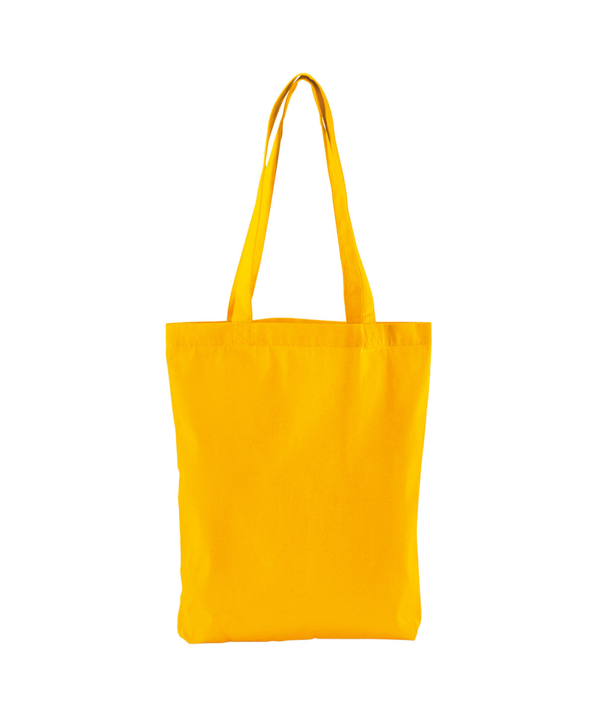 Westford Mill EarthAware organic twill tote in Sunflower, front view