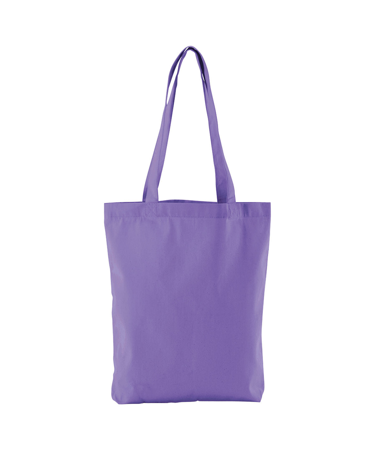 Westford Mill EarthAware organic twill tote in Violet, front view