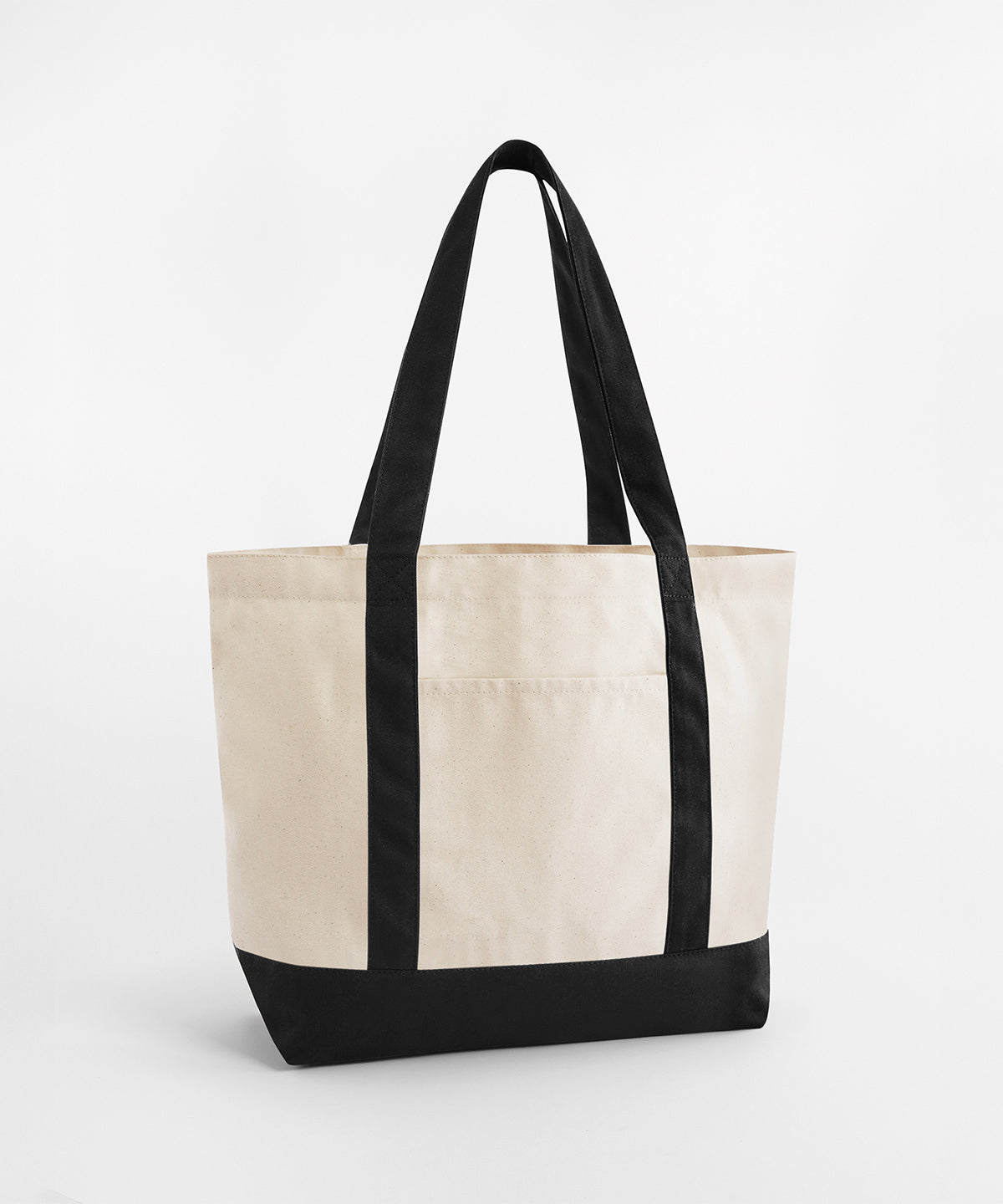 Westford Mill EarthAware organic varsity shopper, lifestyle photo
