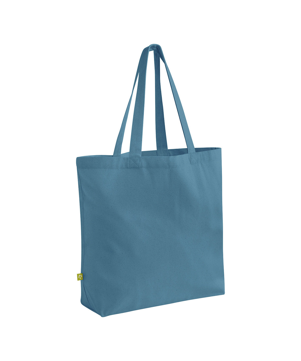 Westford Mill EarthAware organic maxi bag for life in Airforce Blue, front view