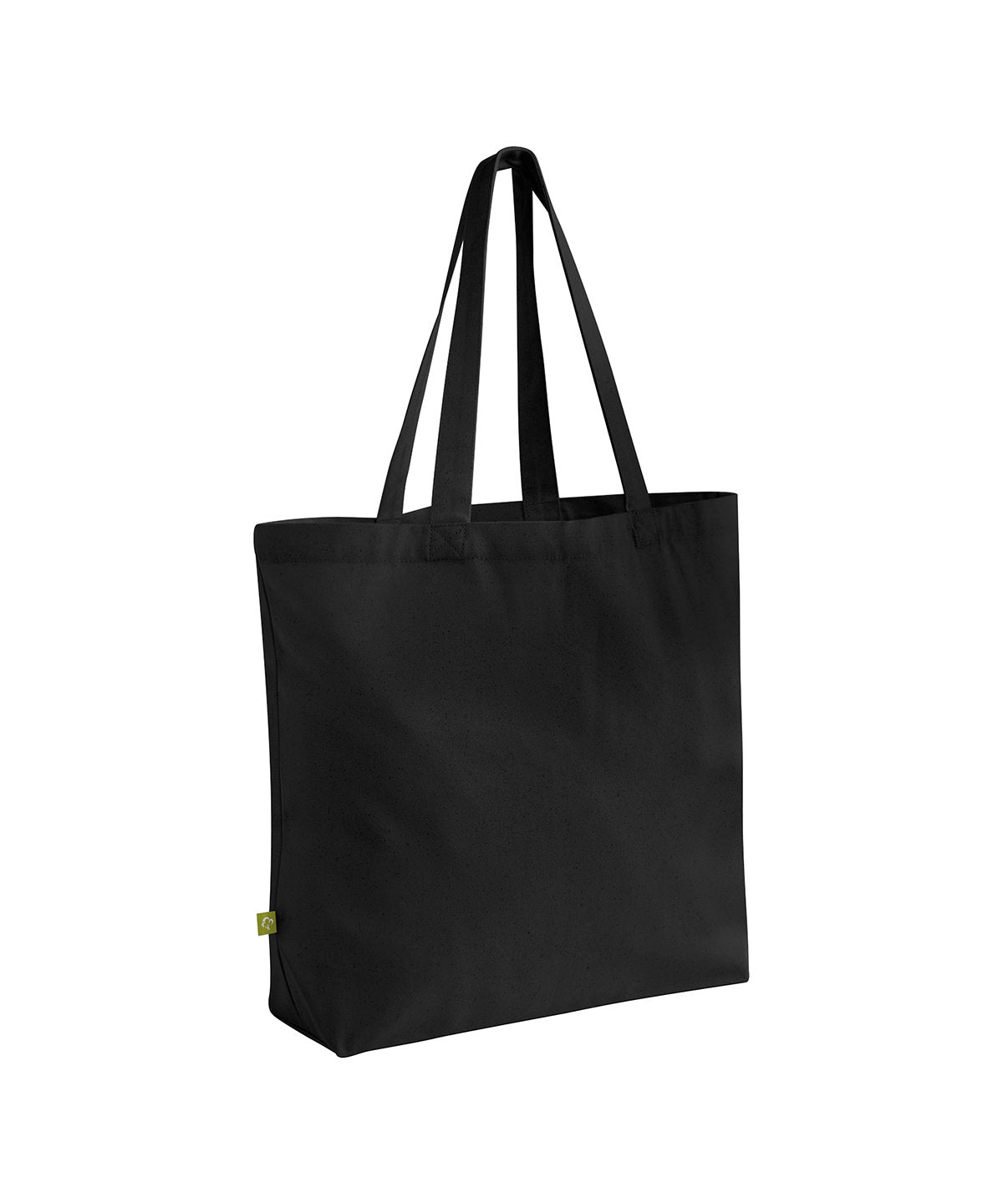 Westford Mill EarthAware organic maxi bag for life in Black, front view