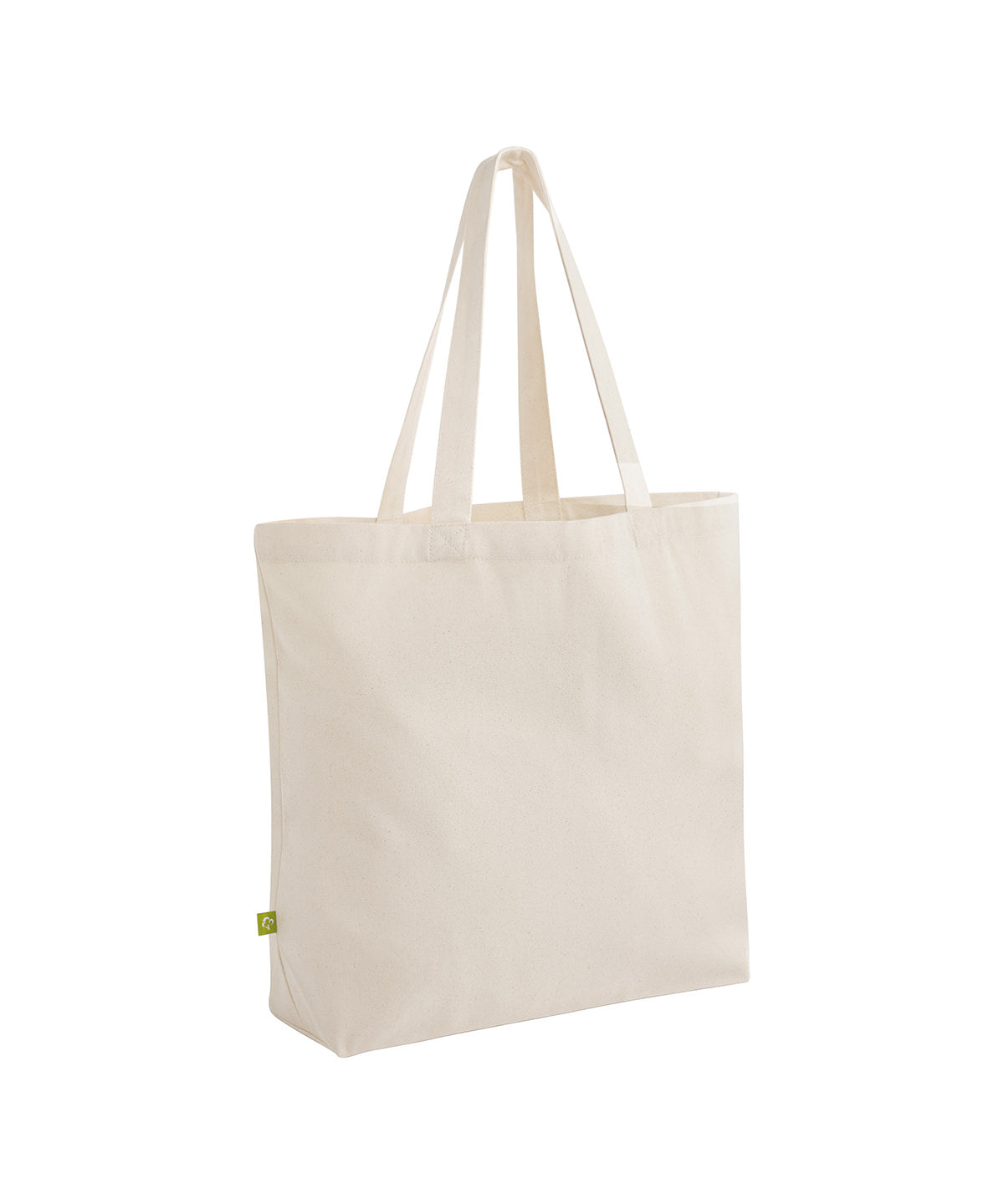 Westford Mill EarthAware organic maxi bag for life in Natural, front view