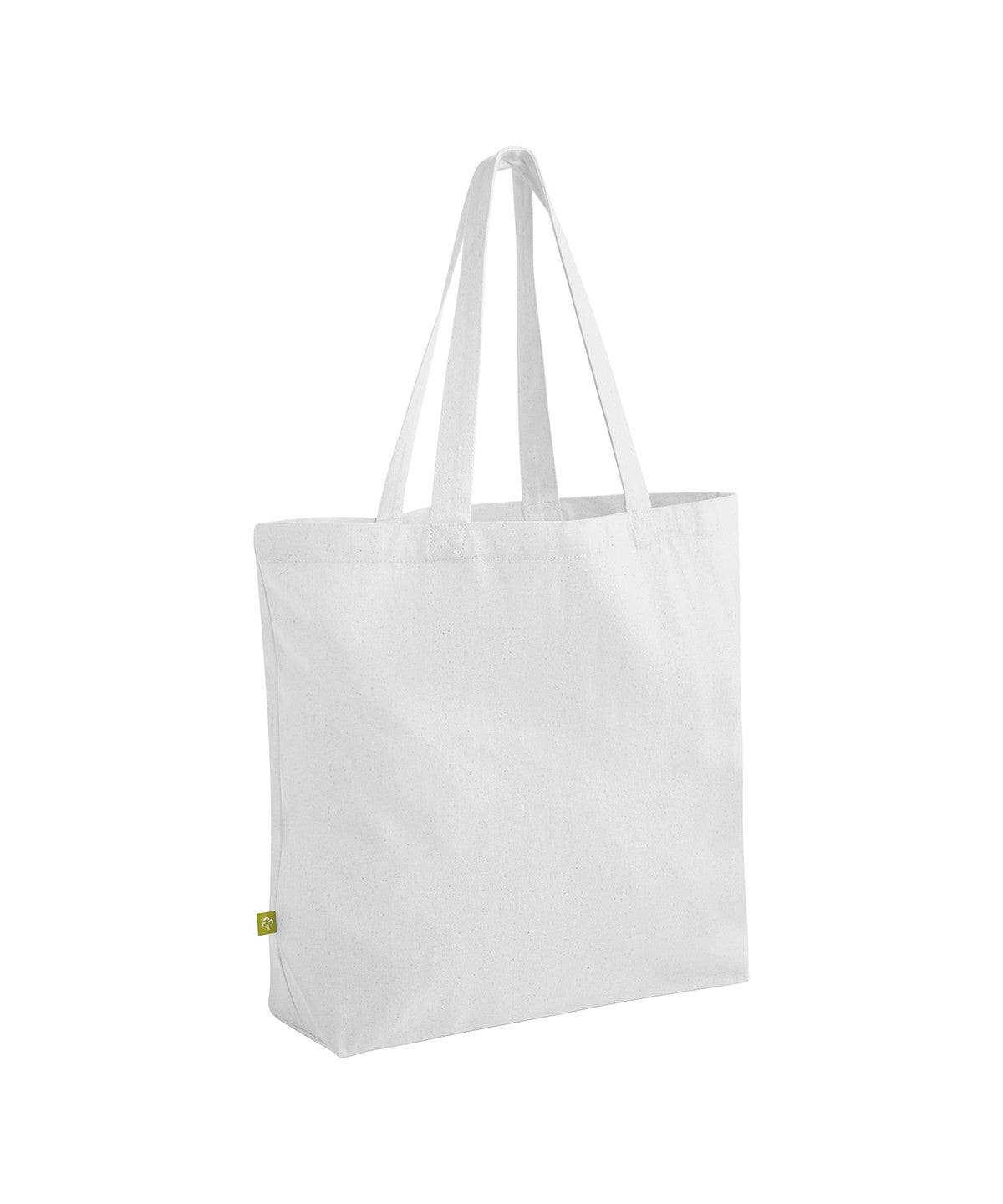 Westford Mill EarthAware organic maxi bag for life in White, front view