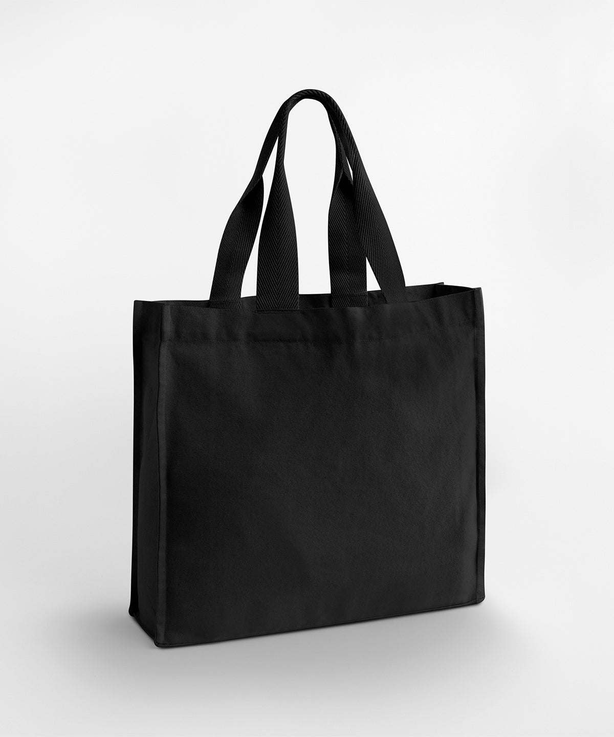 Westford Mill Chevron handle shopper, lifestyle photo