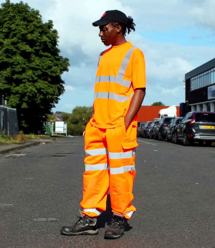 Warrior Hi-Vis T-Shirt in Fluorescent Orange