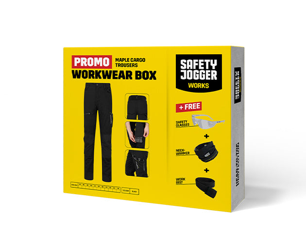 Safety Jogger Workwear Box Maple - Black