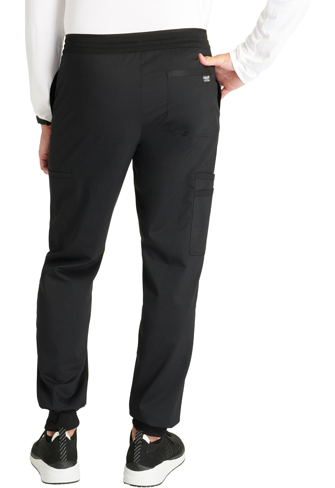 Cherokee WWE251 Men's Jogger - Black (back)
