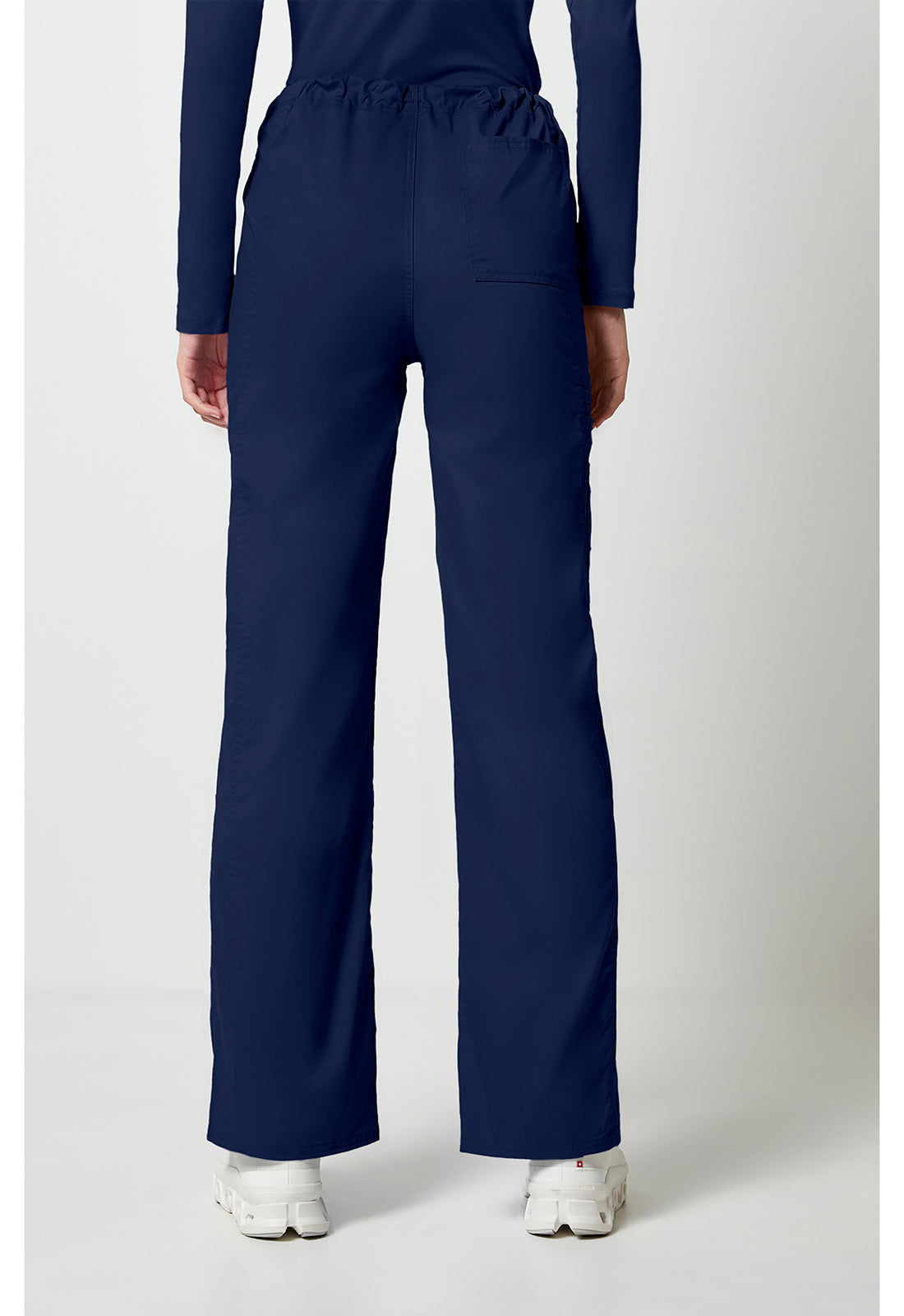Cherokee WWE4043 Unisex Drawstring Cargo Pant - Navy (back)