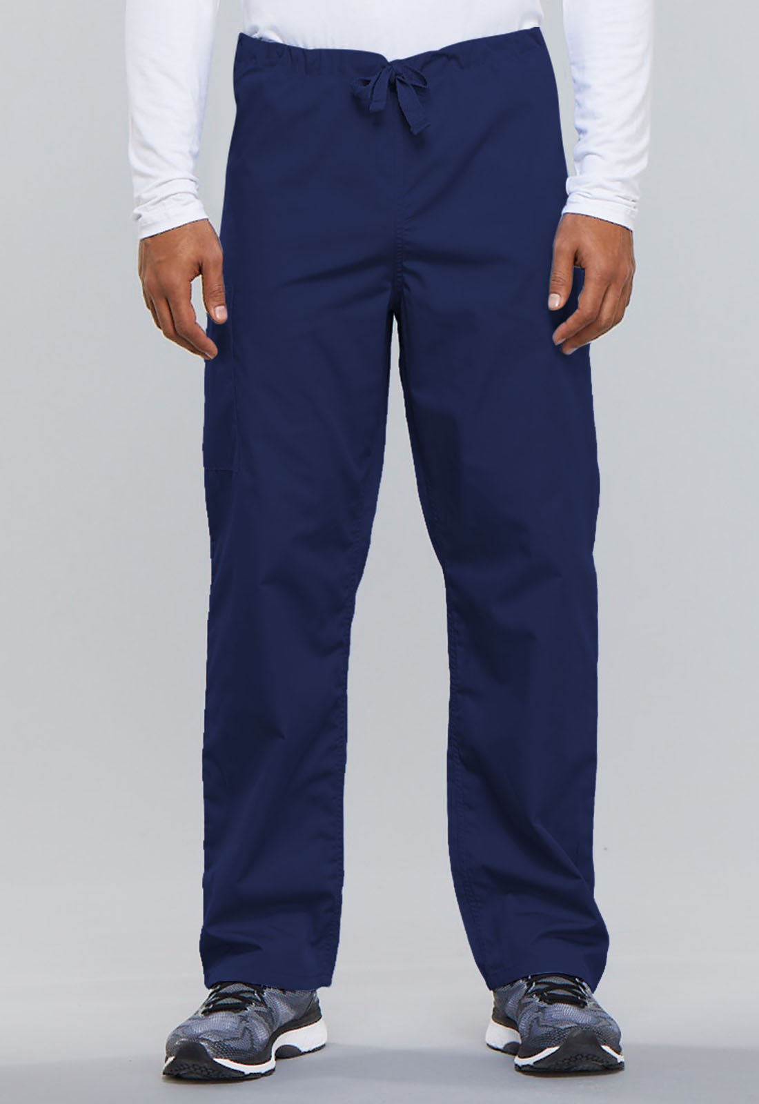Cherokee WWE4100S Unisex Drawstring Cargo Pant - Navy (front)
