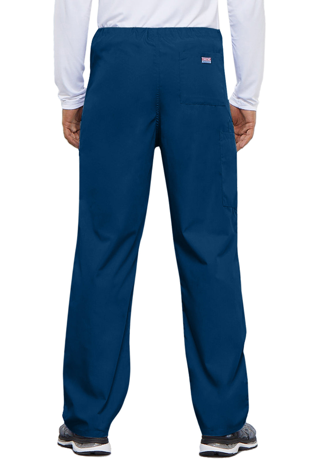 Cherokee WWE4100 Unisex Drawstring Cargo Pant - Navy (back)