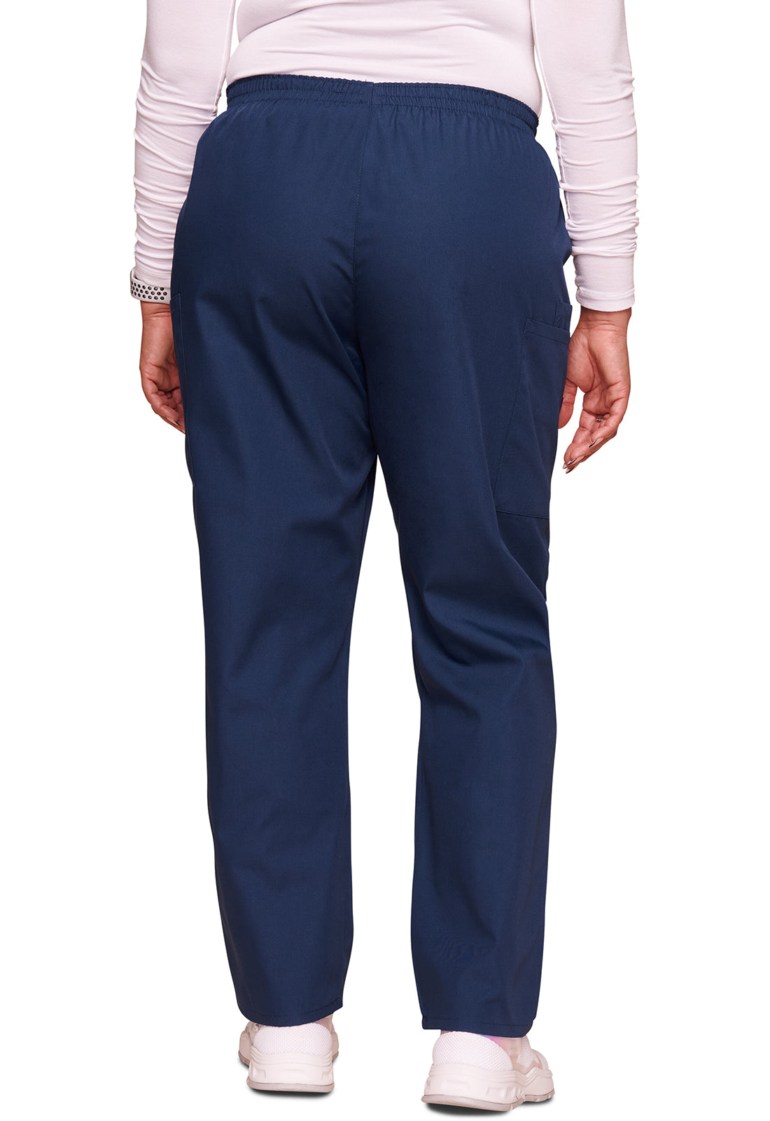 Cherokee WWE4200T Pull-On Cargo Pant - Navy (back)