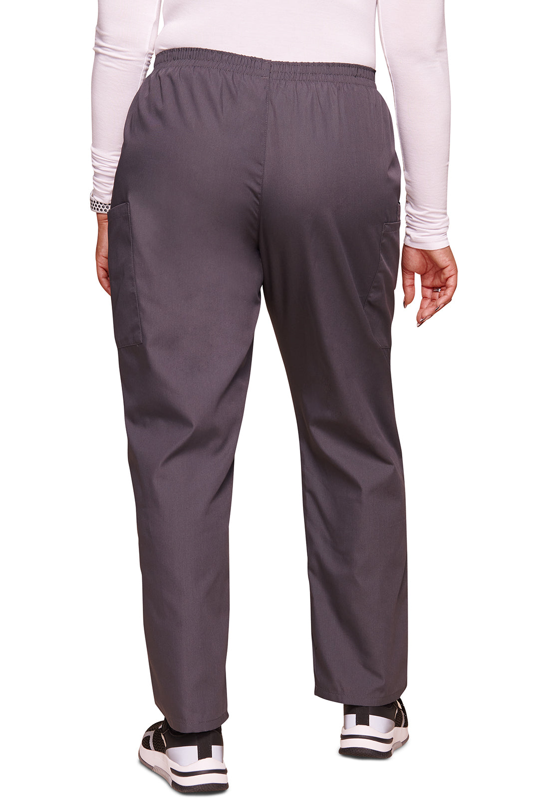 Cherokee WWE4200T Pull-On Cargo Pant - Pewter (back)
