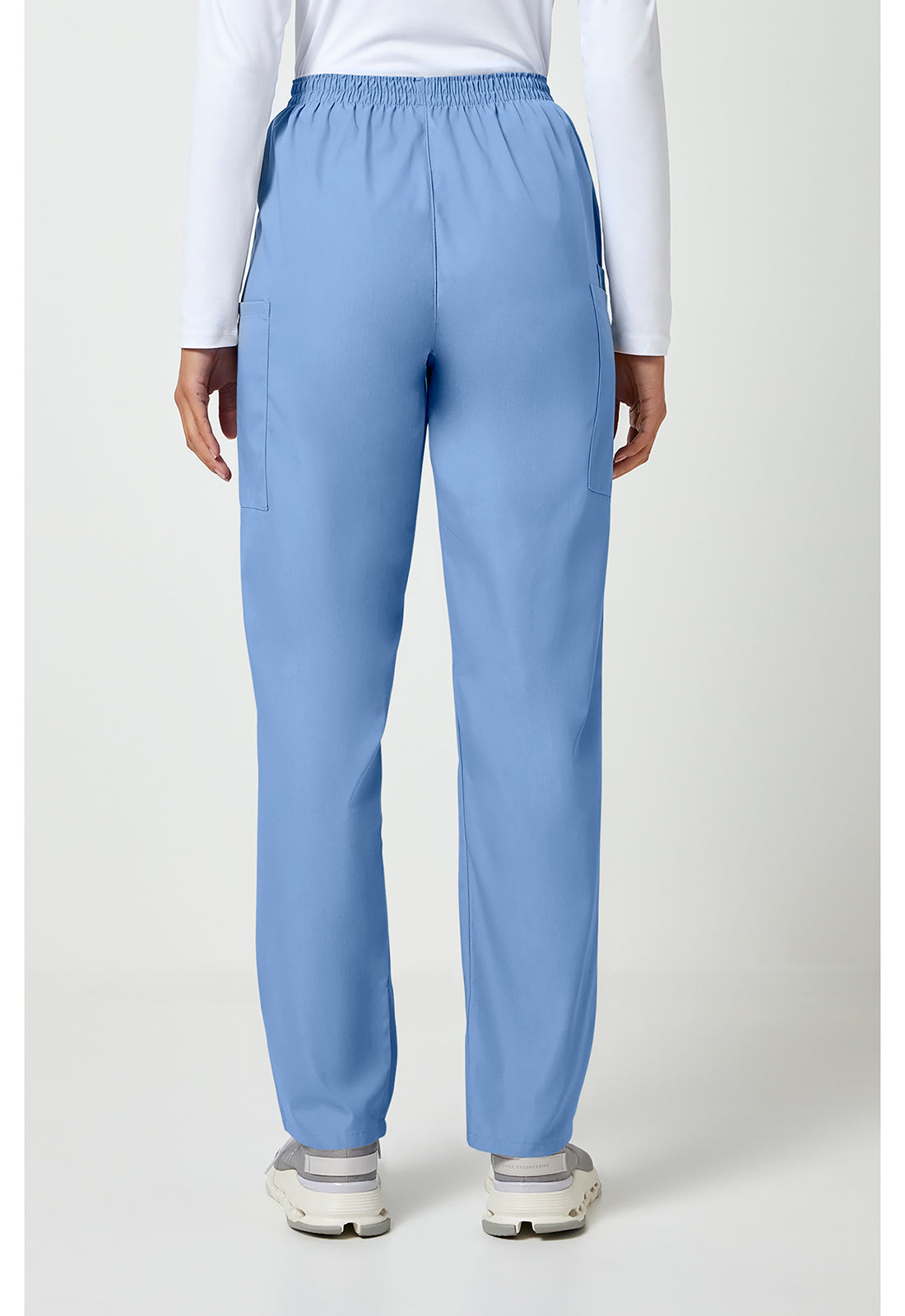 Cherokee WWE4200 Pull-on Cargo Pant - Ciel (back)