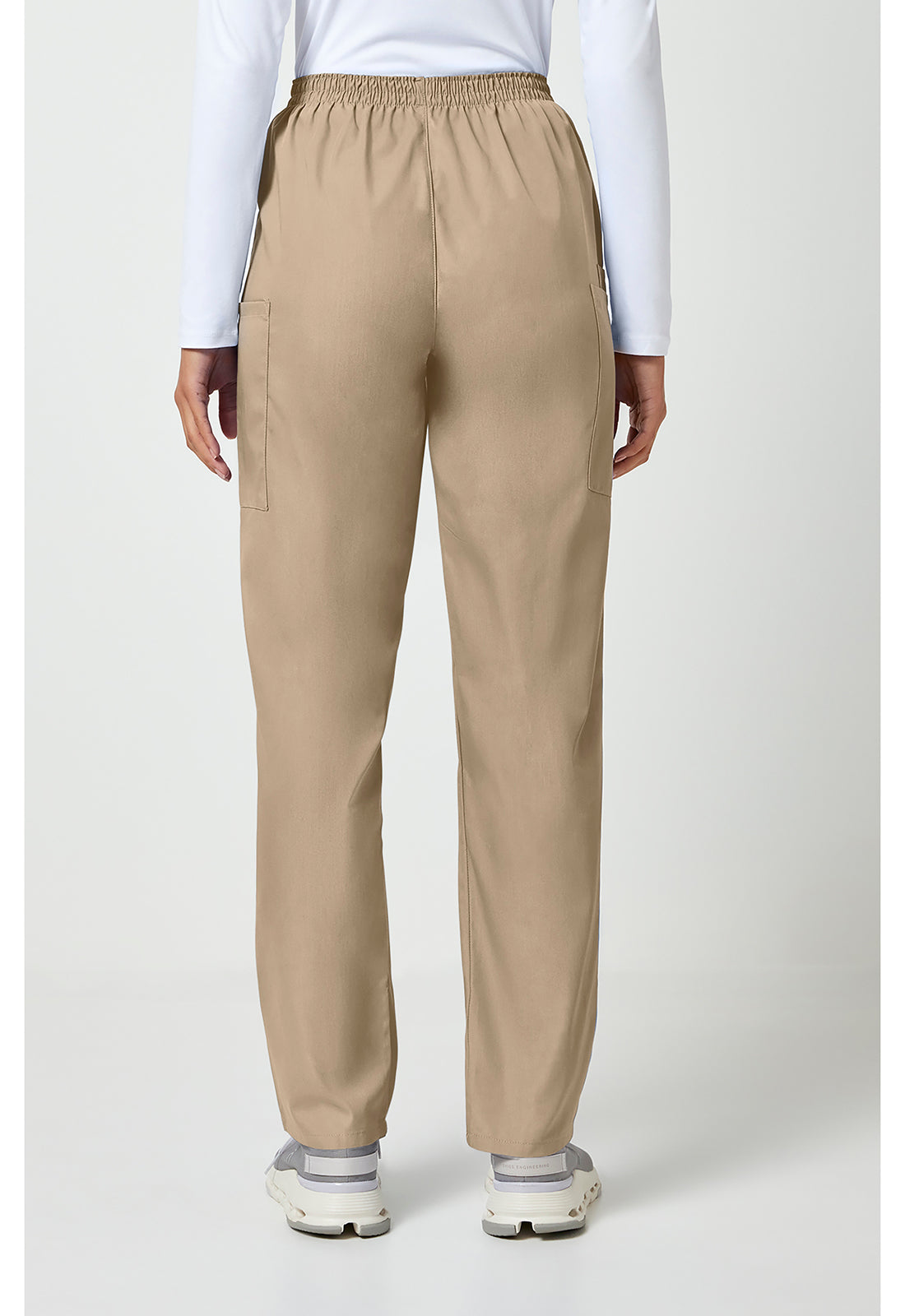 Cherokee WWE4200 Pull-on Cargo Pant - Khaki (back)