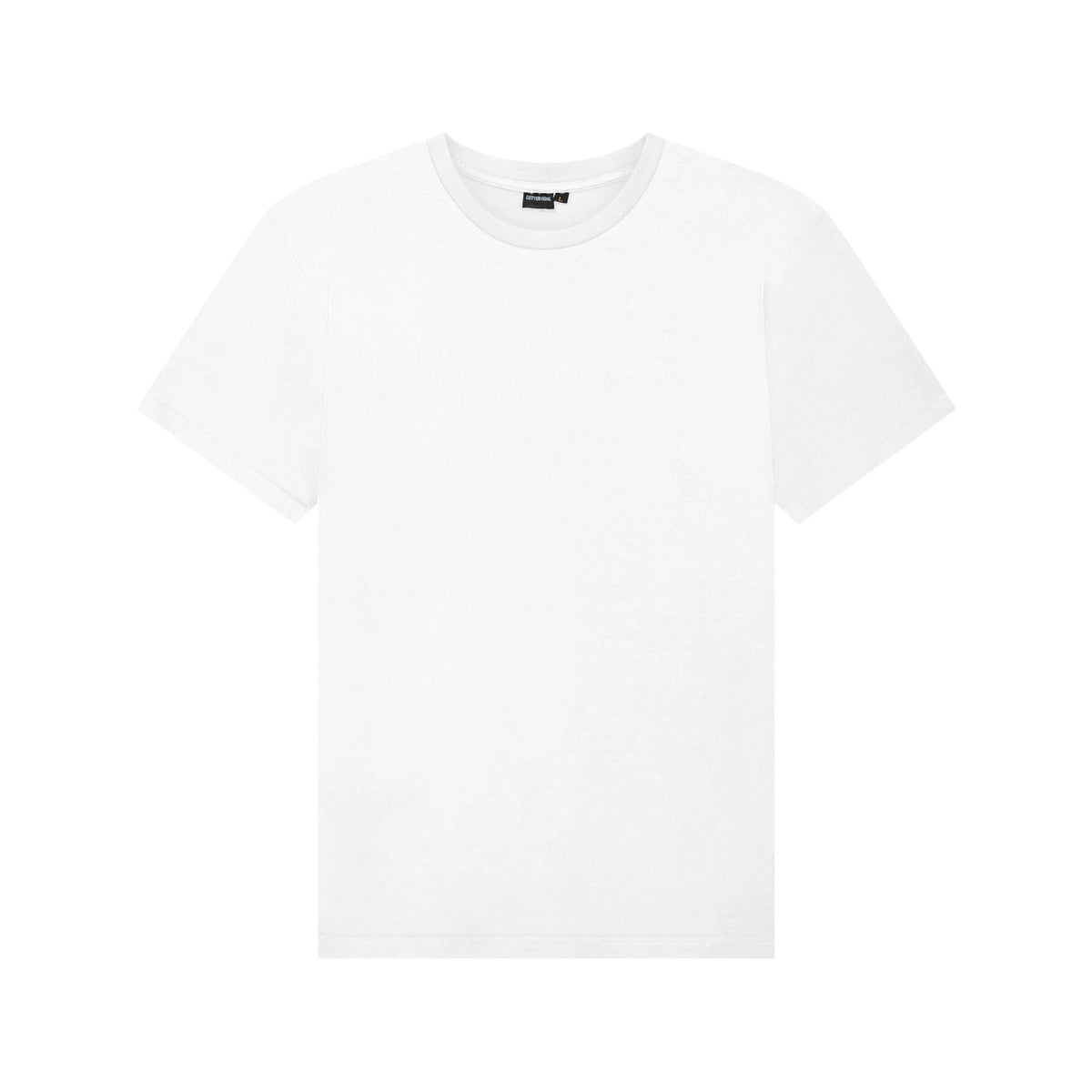 Cotton Ridge CR09 T-Shirt in White, front view