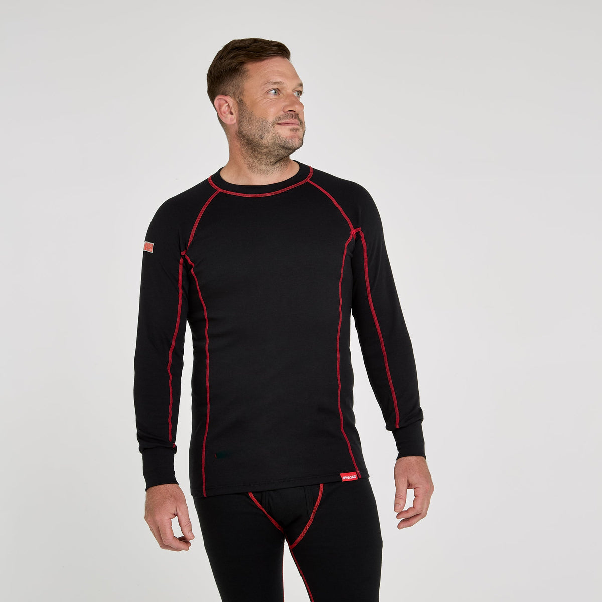 Pulsar FR-AST-ARC Men's Long Top Black/Red, image 2