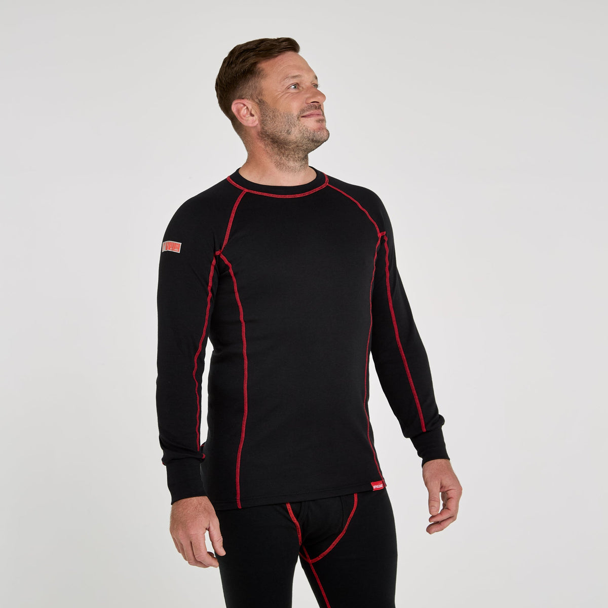 Pulsar FR-AST-ARC Men's Long Top Black/Red, image 3
