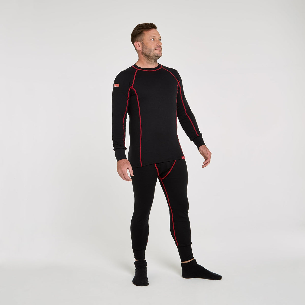 Pulsar FR-AST-ARC Men's Long Pants Black/Red, image 4