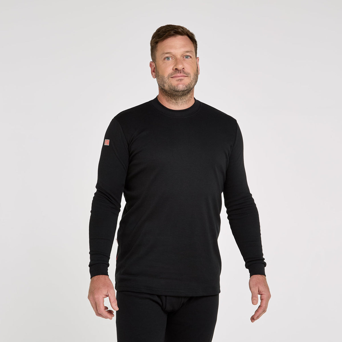 Pulsar Men's Protal FR Long Sleeve Top Black, image 2