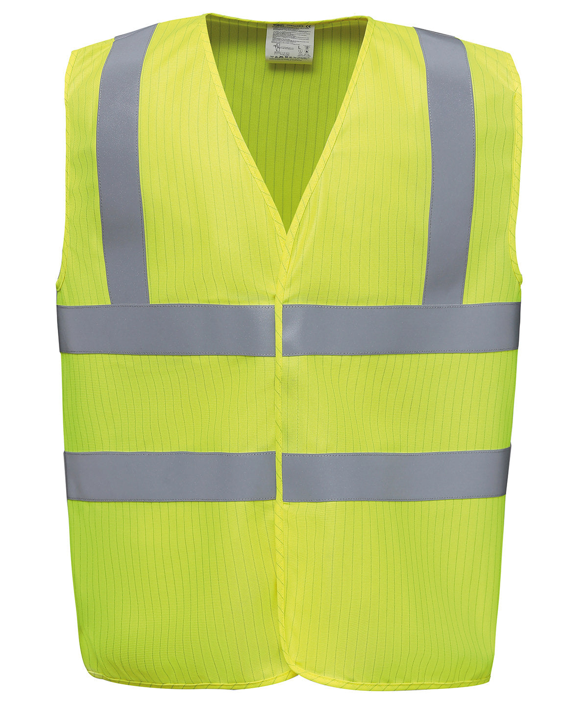 Yoko Hi-vis flame-retardant anti-static waistcoat in Yellow, lifestyle photo