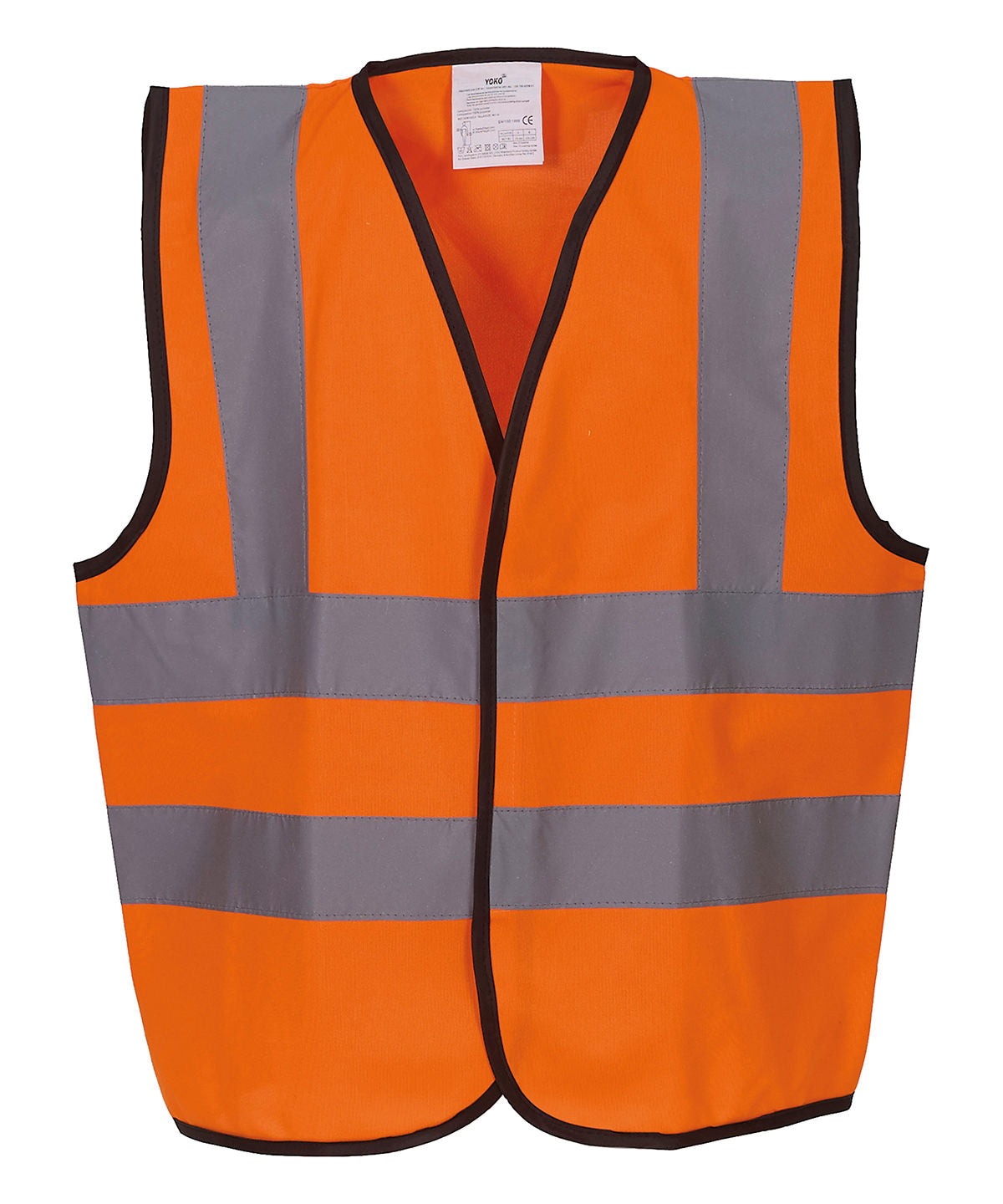 Yoko Kids hi-vis 2 b&b waistcoat, lifestyle photo
