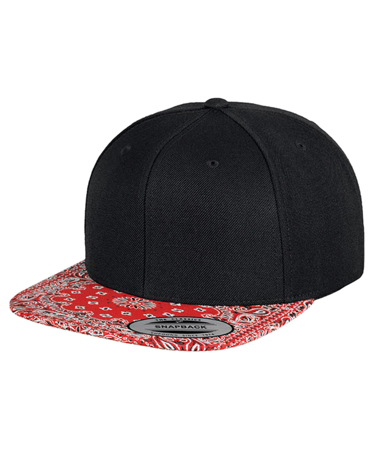 Flexfit by Yupoong Fashion print snapback, lifestyle photo