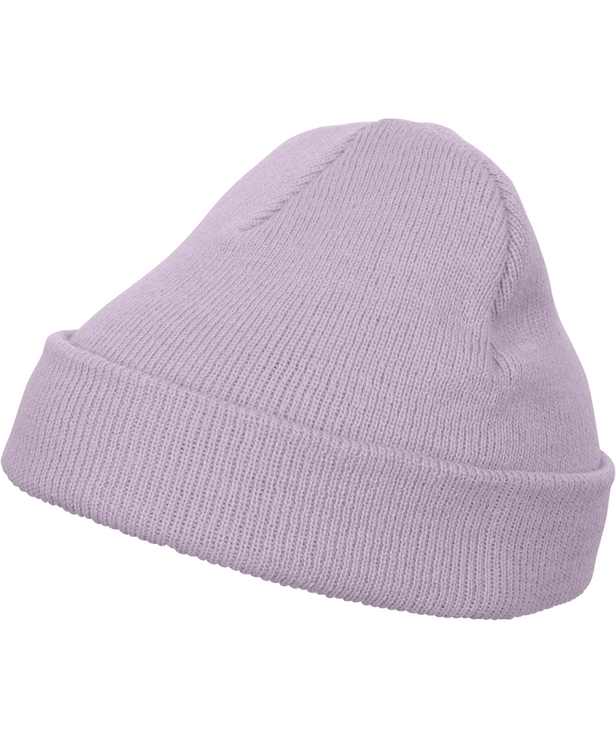 Flexfit by Yupoong Heavyweight beanie in Lilac, front view