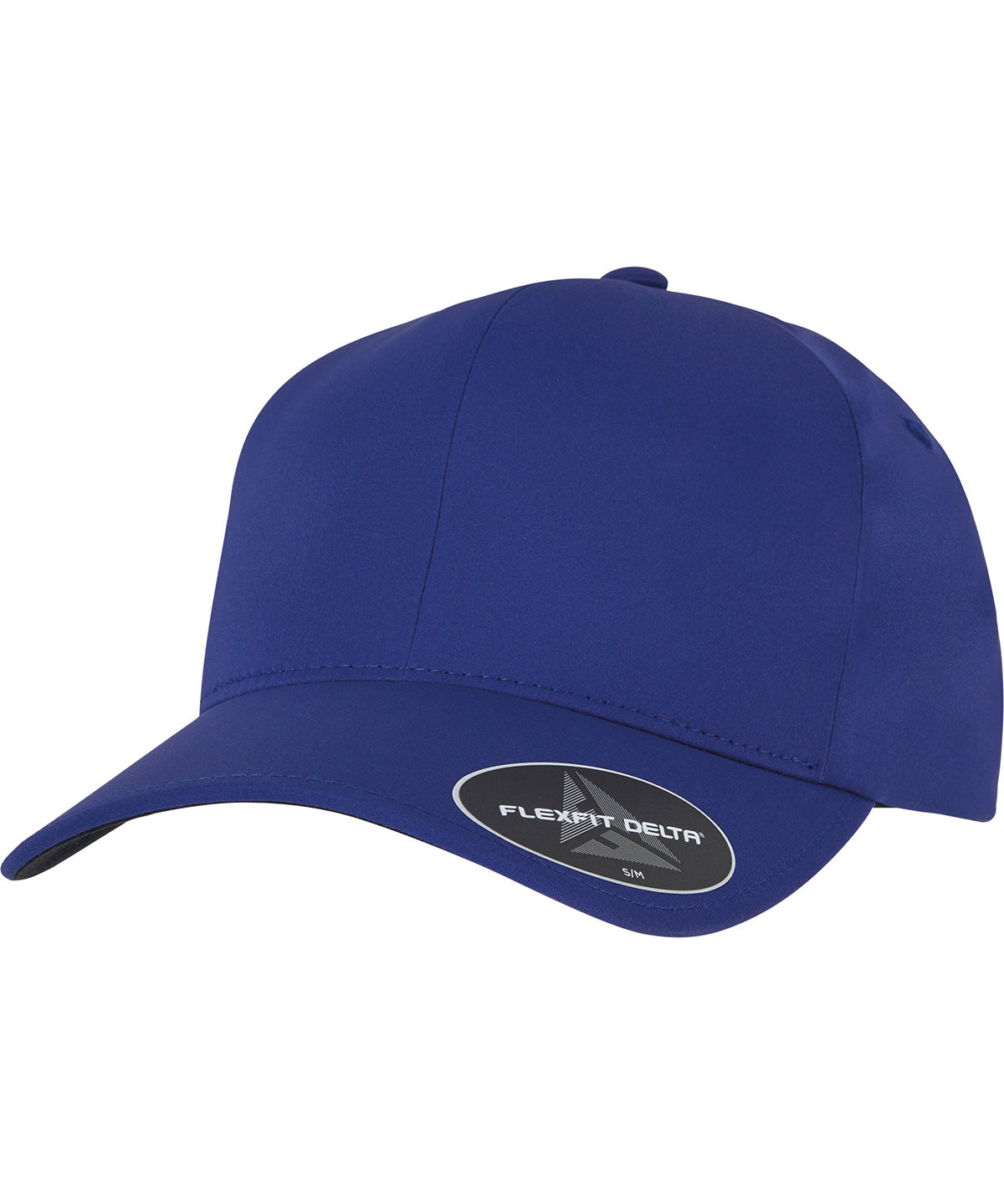 Flexfit by Yupoong Flexfit Delta cap in Dark Royal, front view