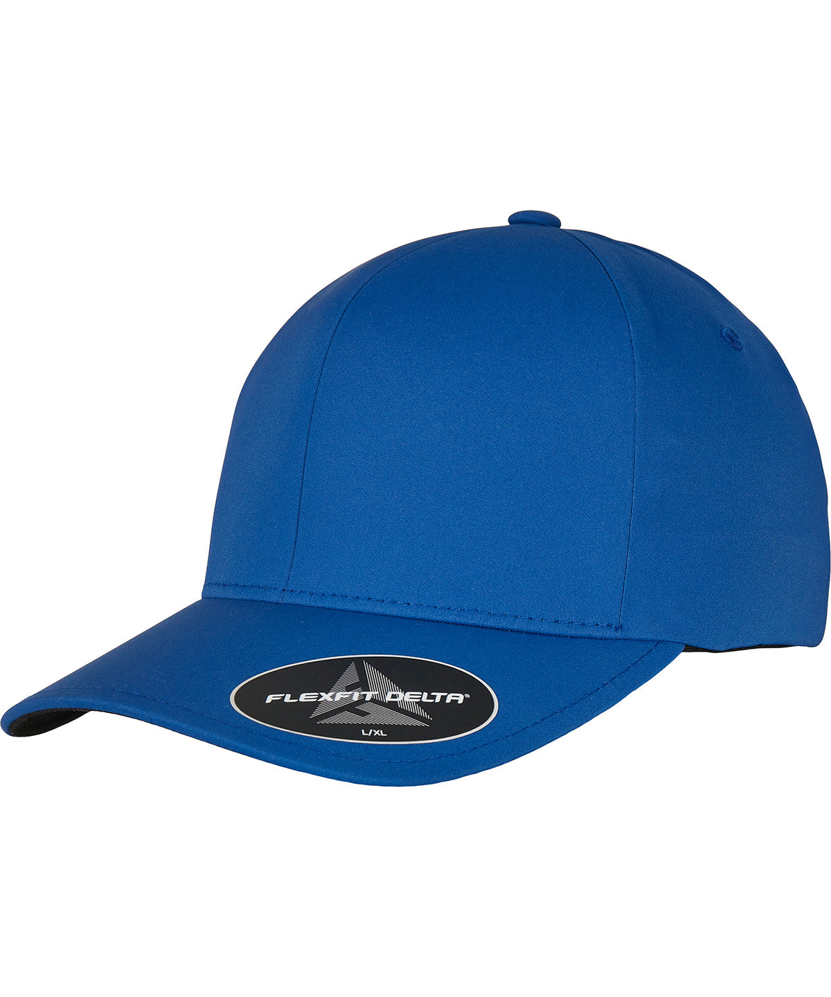 Flexfit by Yupoong Flexfit Delta cap in Royal, front view