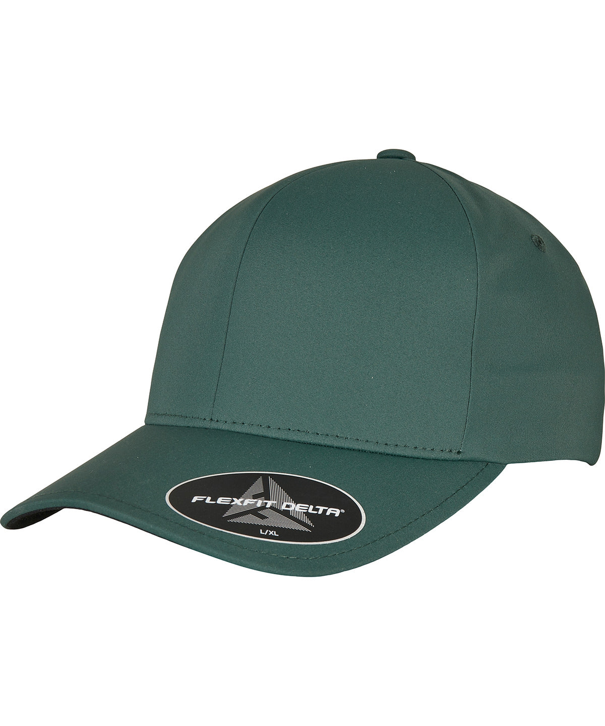Flexfit by Yupoong Flexfit Delta cap in Spruce, front view